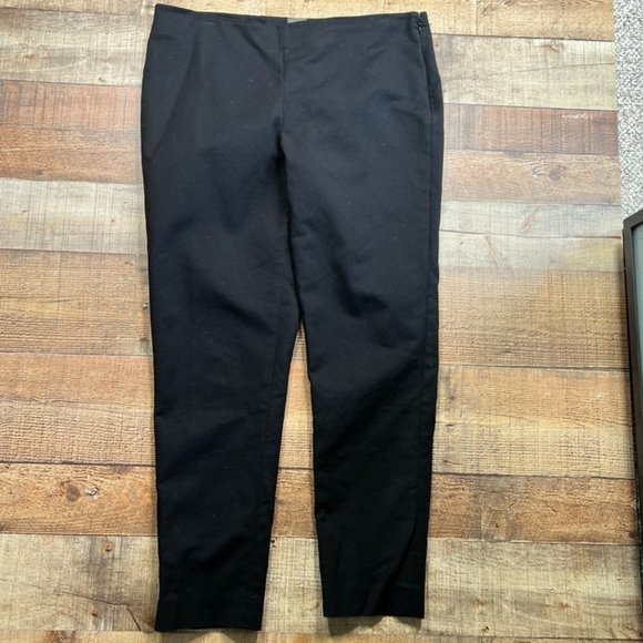 Vince Camuto Pants - Vince Camuto Black Ankle Pants with Side Zipper size 14